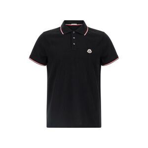 Moncler Men Piqué Cotton Polo Shirt